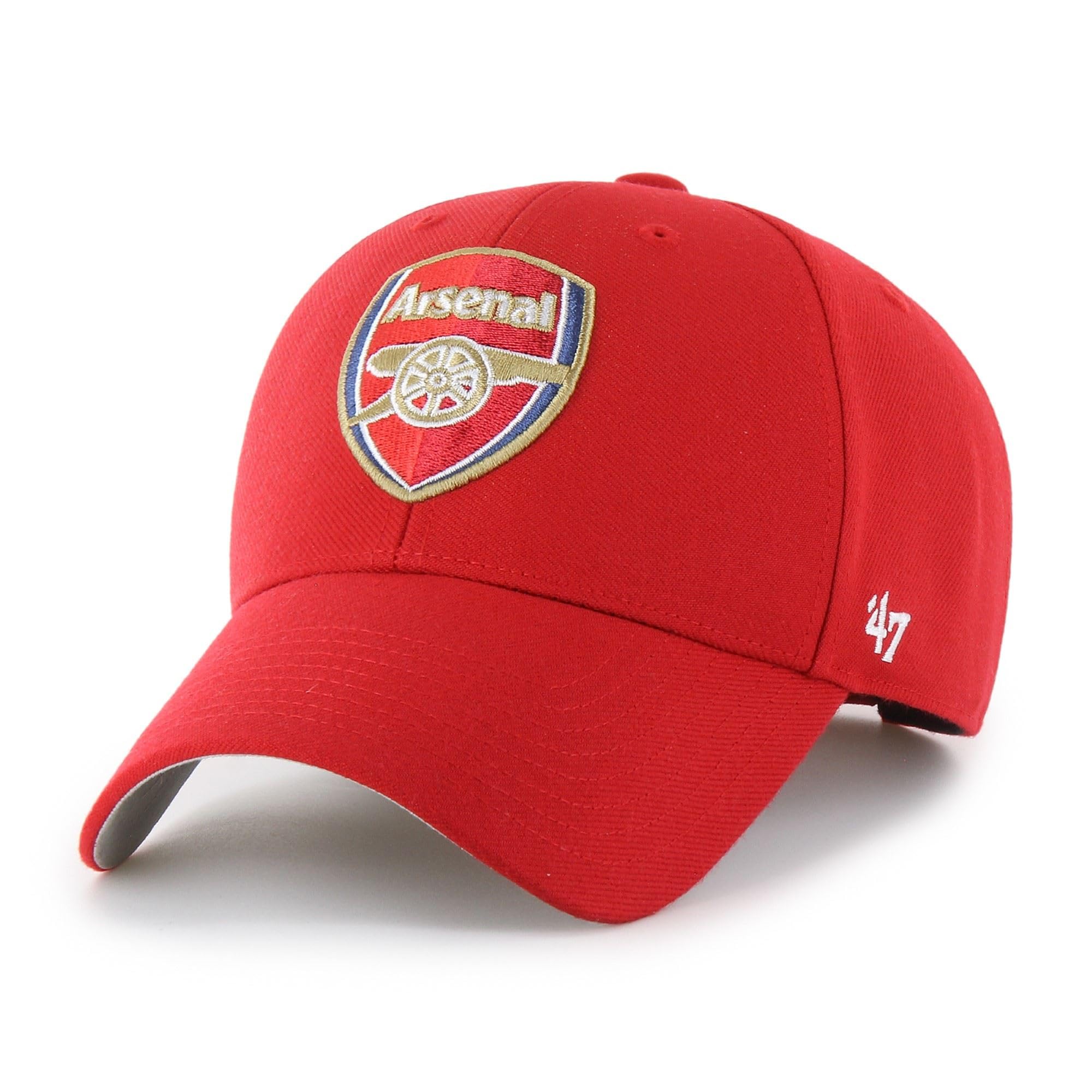 Unisex Fc Arsenal #36425 47 Fc Arsenal Epl Most Value P. Red Adjustable Cap