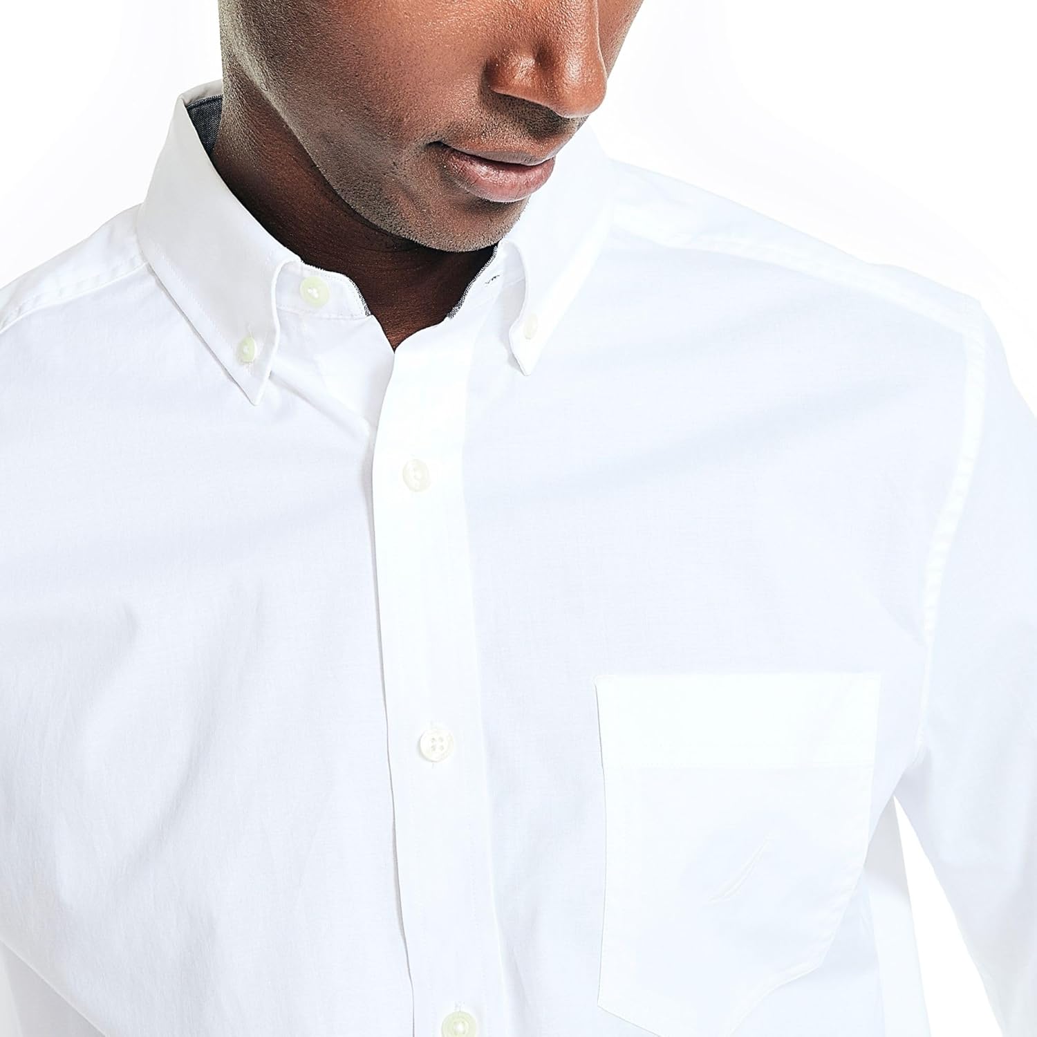 Nautica Mens Nautica Sustainably Crafted Solid Shirt - Image 3