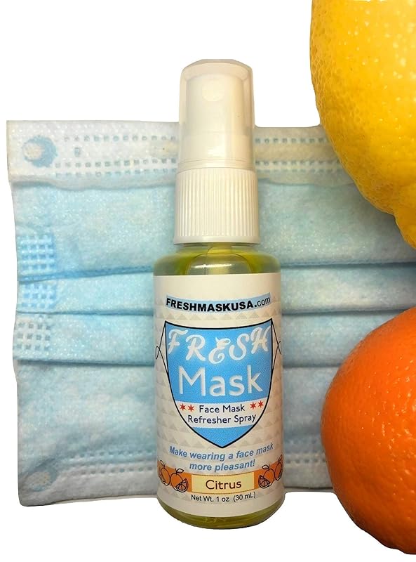 Face Mask Refresher Spray (Citrus) 100 All Natural