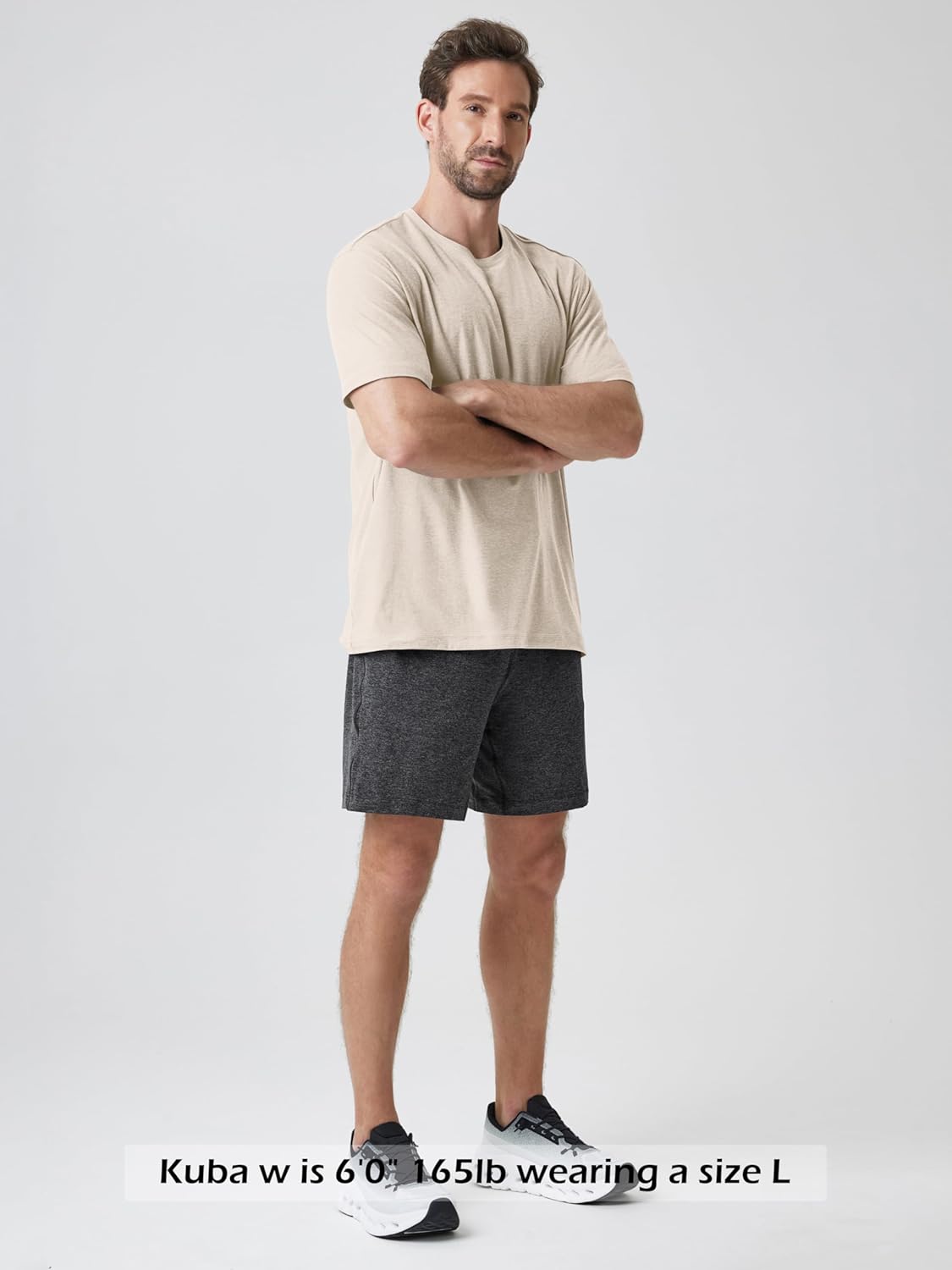 ODODOS Men's Performance T-Shirt - odSTRATUM Tech Tee, Ultra Soft Moisture Wicking UPF 50+ Fitness Shirts - The Ascent Series