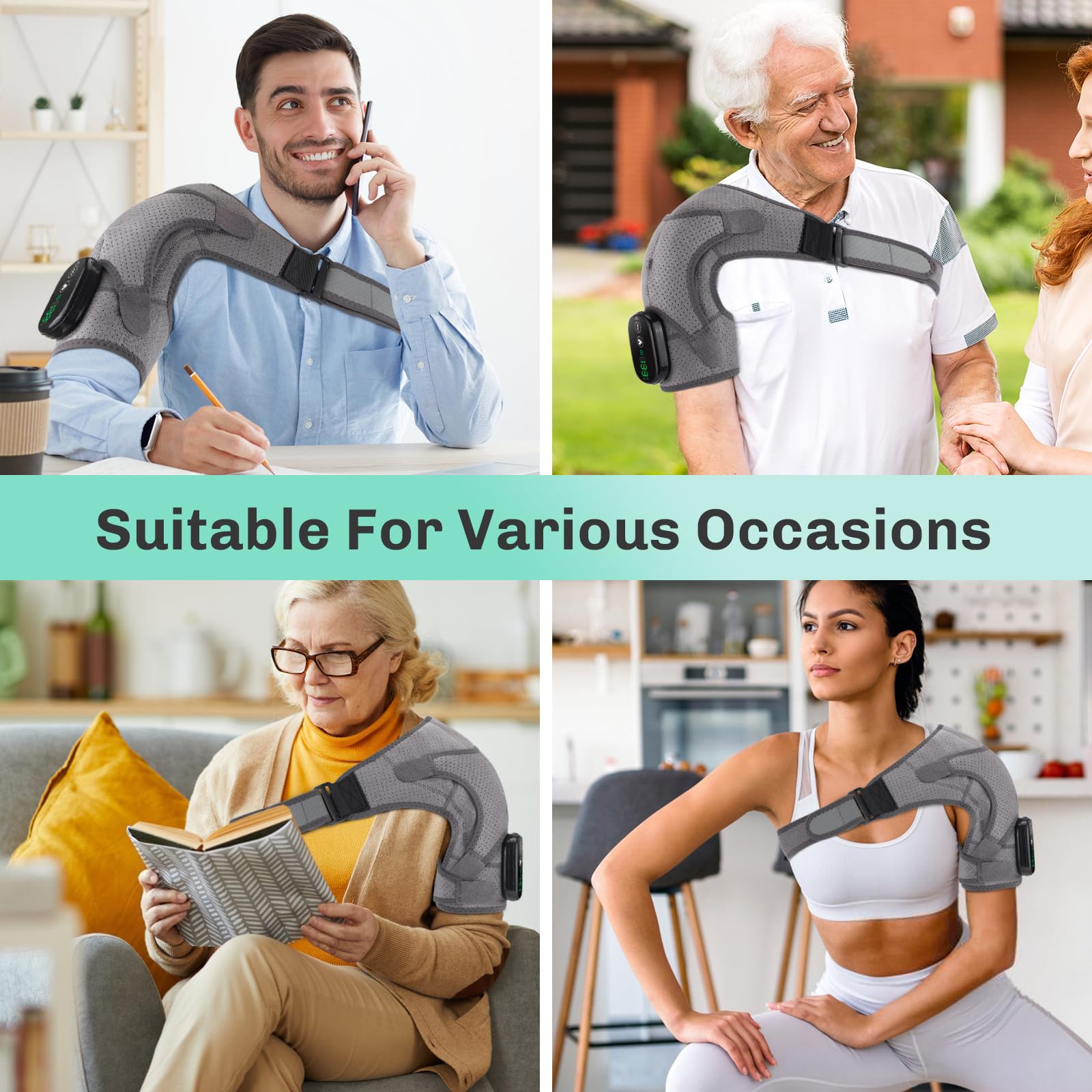 Rejuvacare Triple Method Shoulder Massager