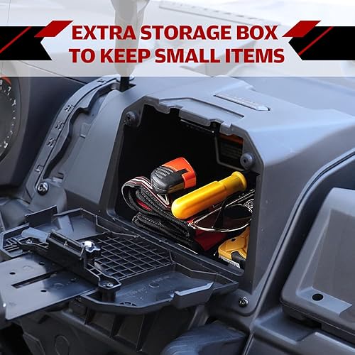 Miniatura 3 de A & UTV PRO Defender - Soporte para tablet para dispositivo eléctrico, soporte para teléfono con caja de almacenamiento, bandeja organizadora para