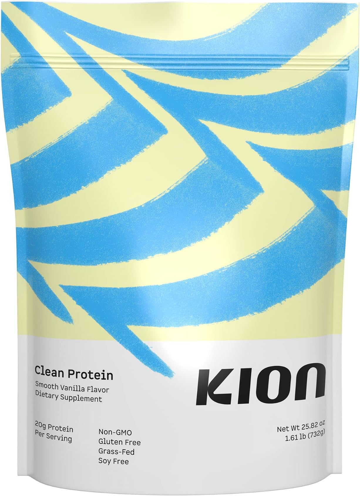 Clean Protein | Grass-Fed & Pasture-Raised Whey Isolate Protein Powder | Smooth Vanilla | 30 Servings
