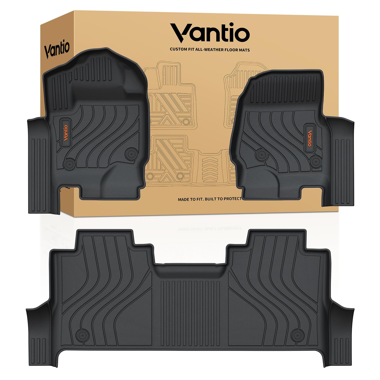 Photo 1 of Vantio Floor Mats for Ford Super Duty F250-F550 Crew Cab 2017-2027