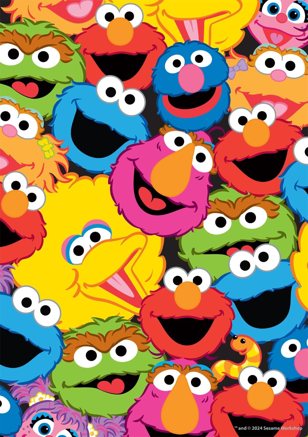 Buffalo Games - Sesame Workshop - Sesame Favorites - Jigsaw Puzzle for Adults - Challenging Puzzle Perfect for Game Nights - Finished Size is 21.25 x 15.00