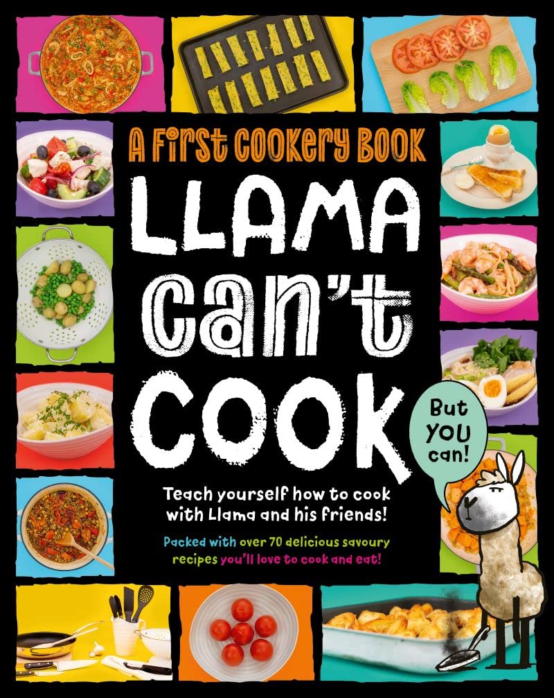 Llama Can't Cook, But You Can! by Sarah Walden, Mr Griff, Tin... - 9781915613226