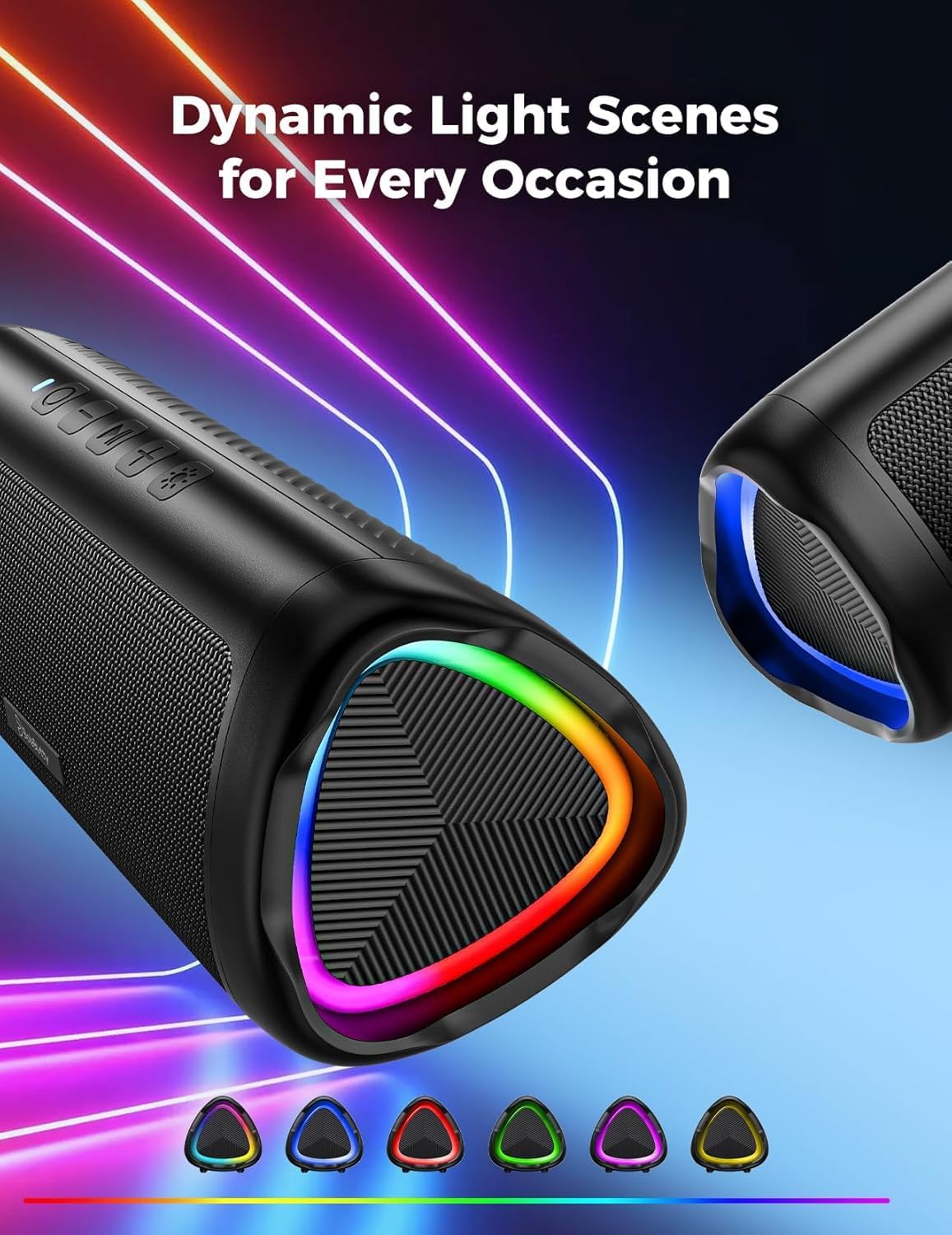 Bocina Bluetooth BolaButty 20W HD, Portatil, IPX5 Agua, 24H de Pura Fiesta 4
