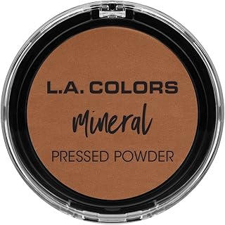 L.A. COLORS Polvo prensado mineral, caramelo ...