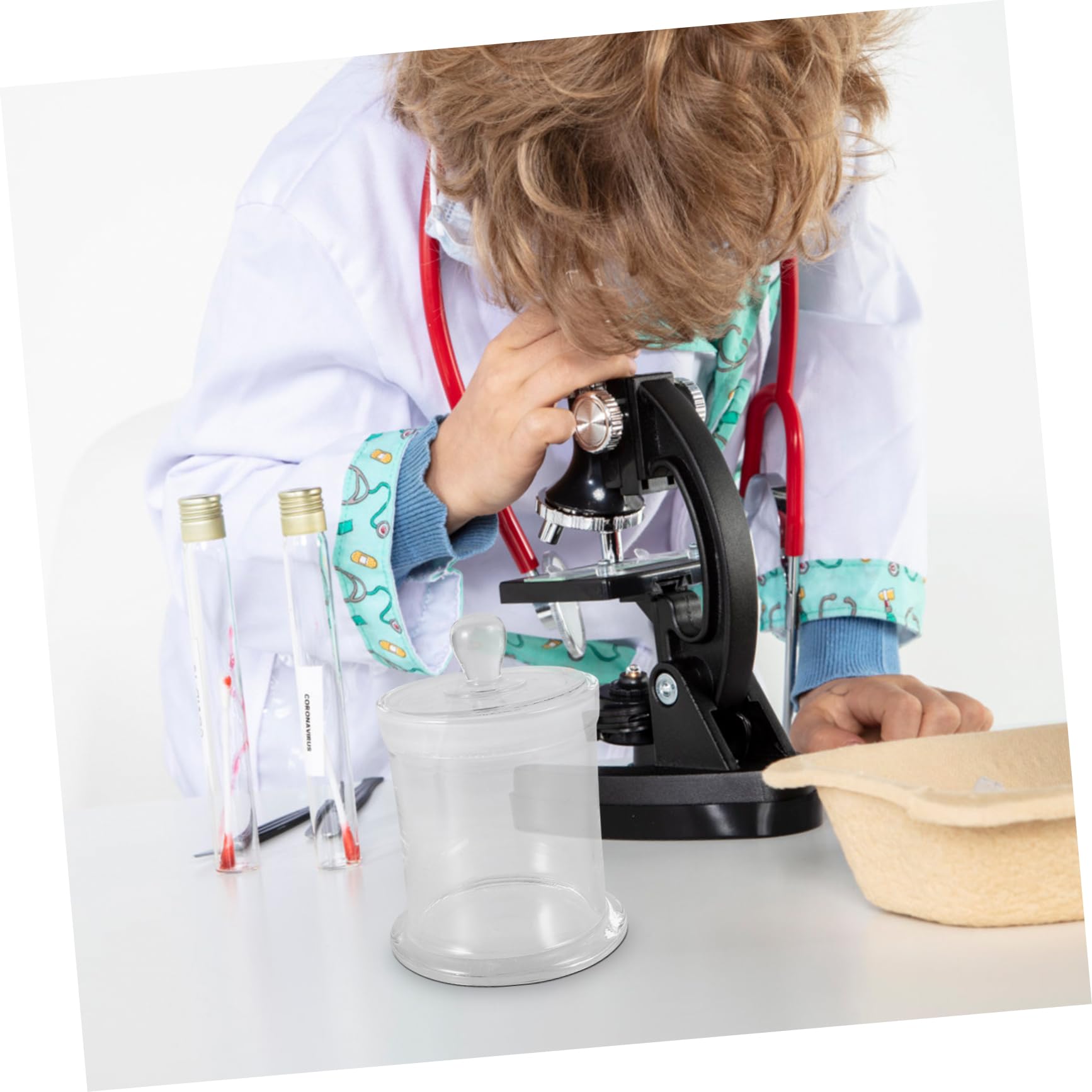 Vetrino Per Microscopio Con Design Verticale Contenitore Per Colorazione Adatto Per Laboratori Scientifici e Conservazione Di Campioni Biologici Strumento Di Staining Efficiente