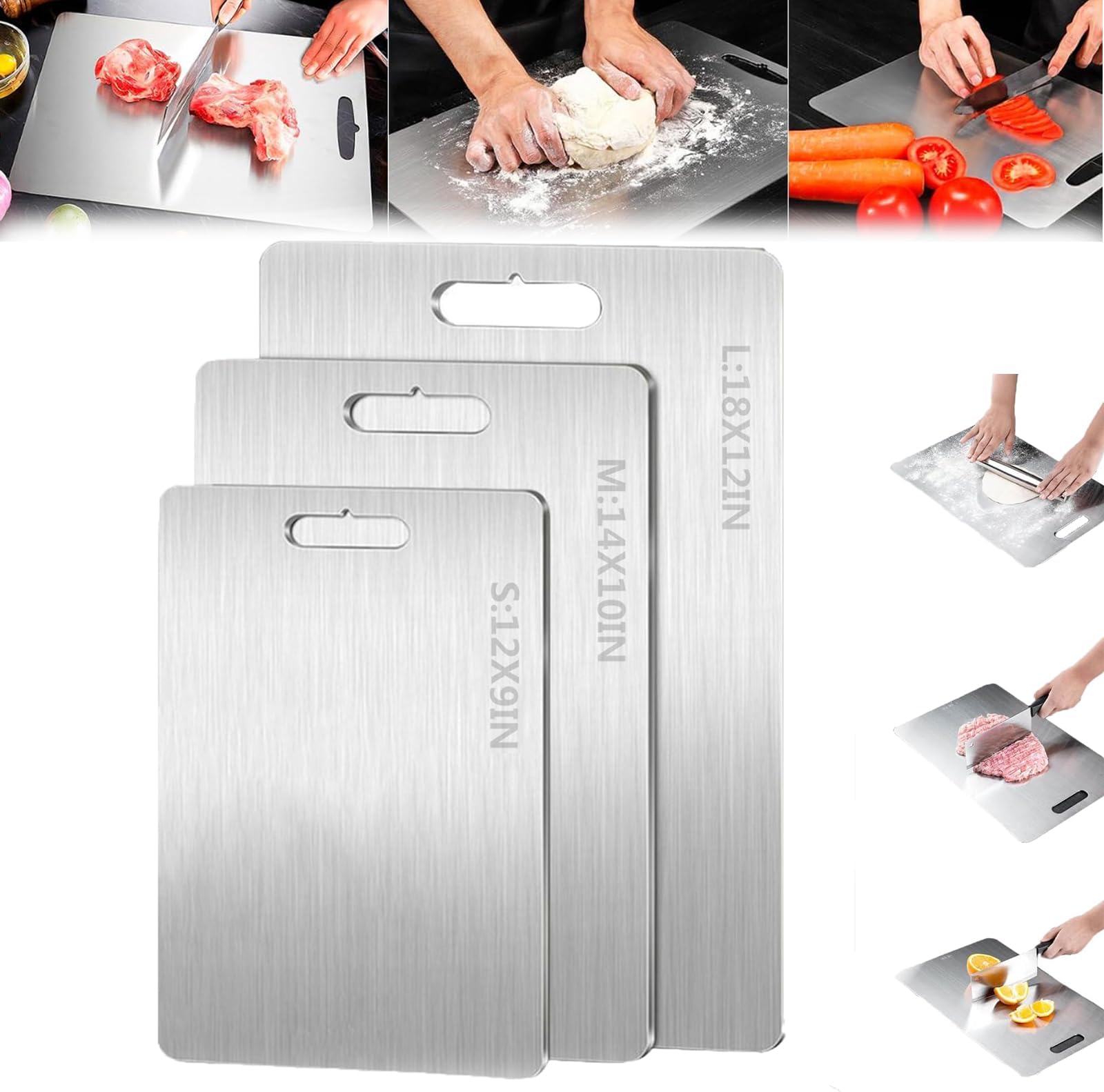 Are Titanium Cutting Boards Hard On Knives Amazon.com: Purecut Titanium Cutting Boards,100% Pure Titanium Hygienic