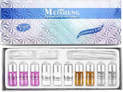 Tiiyee Lash Lift Kit, Eyelash Perm Kit Lift Extension Set Lash Perm Lifting Tools Professional Curling Perming Wave Liquid Semi Permanen Makeup Eyebrow Lamination for Home Salon Beginner
