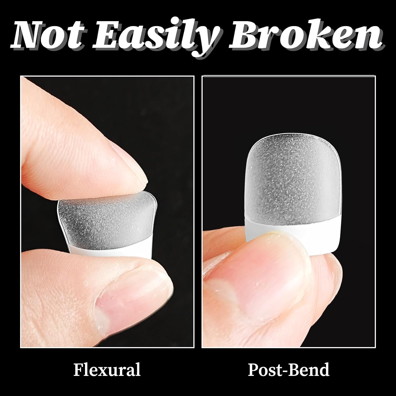 300pc Short Square Nail Tips Fake Nails French Tip Press on Nails Short Acrylic Nails Clear Nail Tips Full Cover False Nail Artificial Fingernail, 15 Sizes Matte Soft Gel Nail Extentions