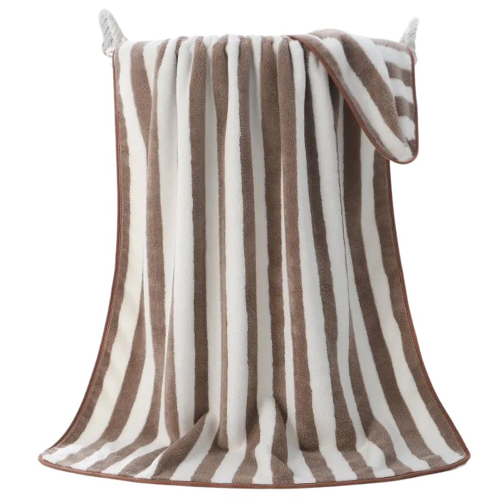 YROHGKPN Touches Corals Velvets Bath Towel, Quick Drying for Bathroom Decotation Comfortable