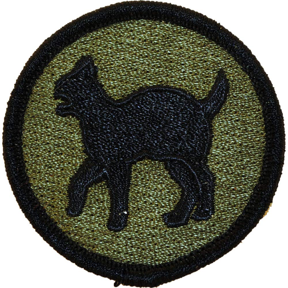 United States Army 81st Regional Support Command Patch, Subdued Woodland/Green, with Iron-On Adhesive