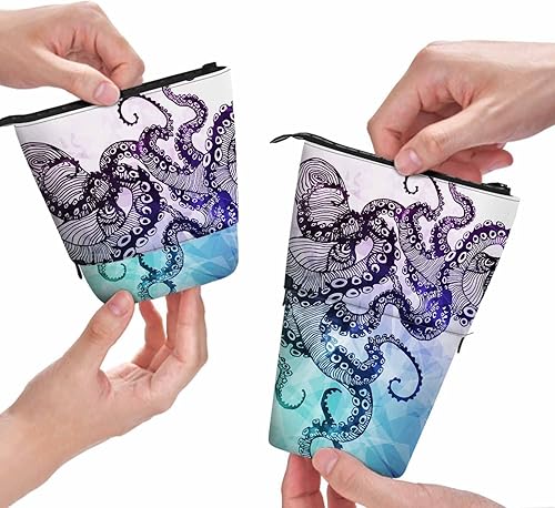 Swono Adorable estuche para lápices de color de koala para bebé, lindo diseño de dibujos animados, plumas de búho aborigen, estuche organizador para