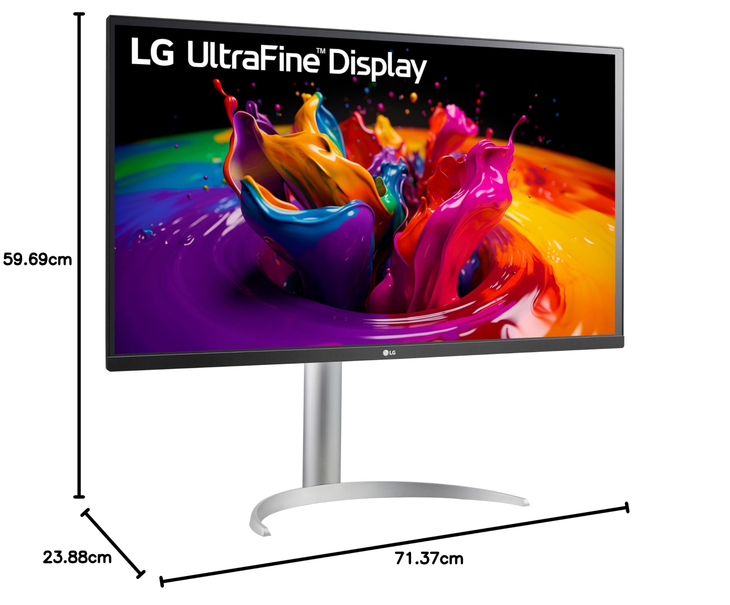 LG 32UP550N-W 32 Inch UHD(3840 x 2160) 4K Monitor with VA 4ms 60Hz