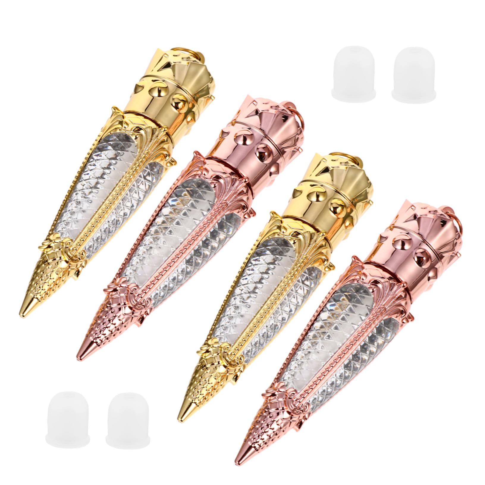Lot De 10 Tubes De Gloss à Lèvres Vide 5ml Design Radis Compact Étanche Pour Maquillage Lèvres Usage Quotidien Cuir Chevelu Familial