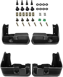 A-Premium Set of 4PCS Mud Flaps Splash Guards Mudguards Mudflaps with Hardware Kits Accessory Compatible with Subaru Legacy 2010 2011 2012 2013, Sedan, Front LH RH and Rear LH RH