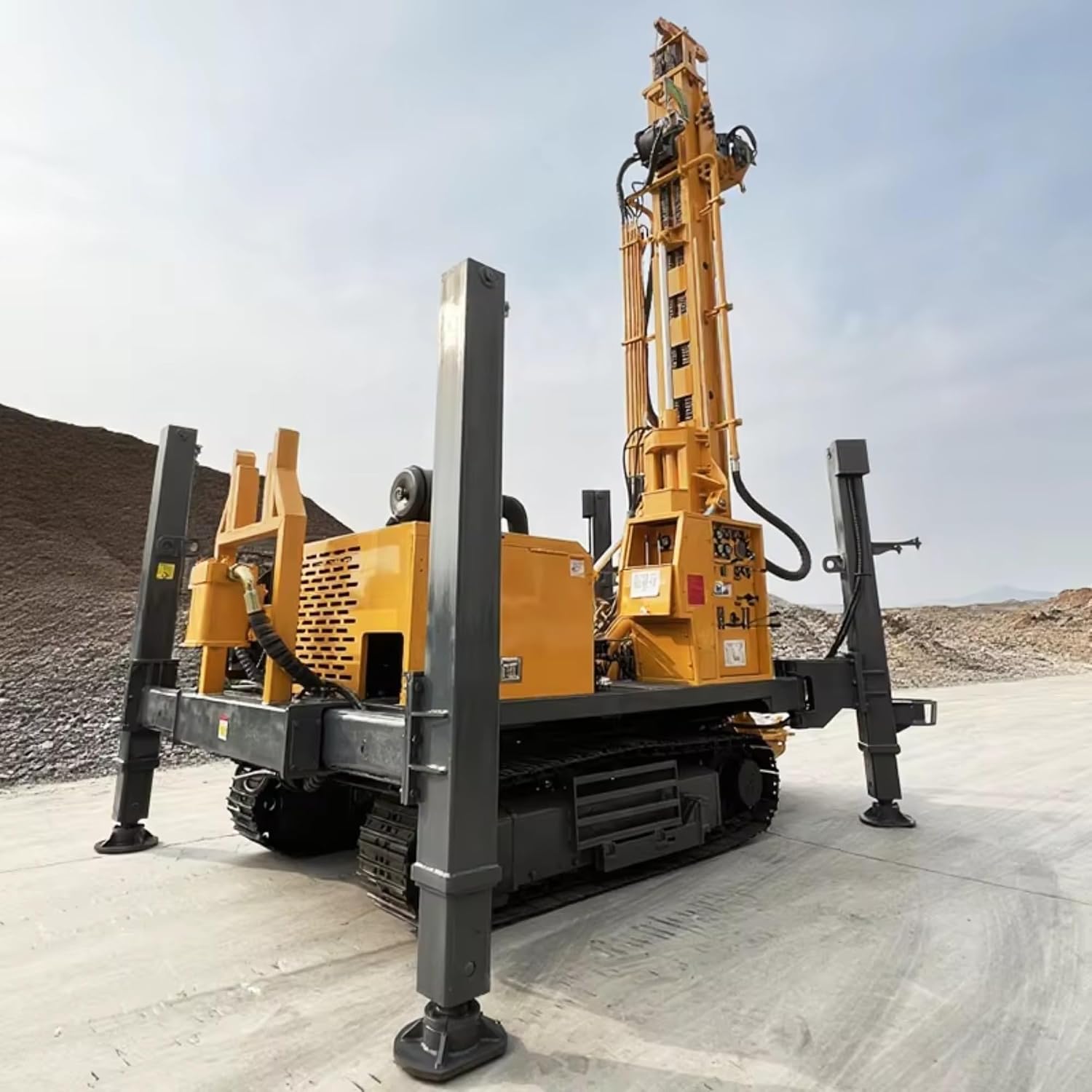 Reverse Circulation Drilling Rig - RC Rotary Borehole Drilling Machine for Mining - High Efficiency Exploration Equipment for Gold, Oil, Water Well & Geotechnical Use