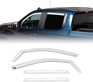 Putco Element Chrome Deflectors