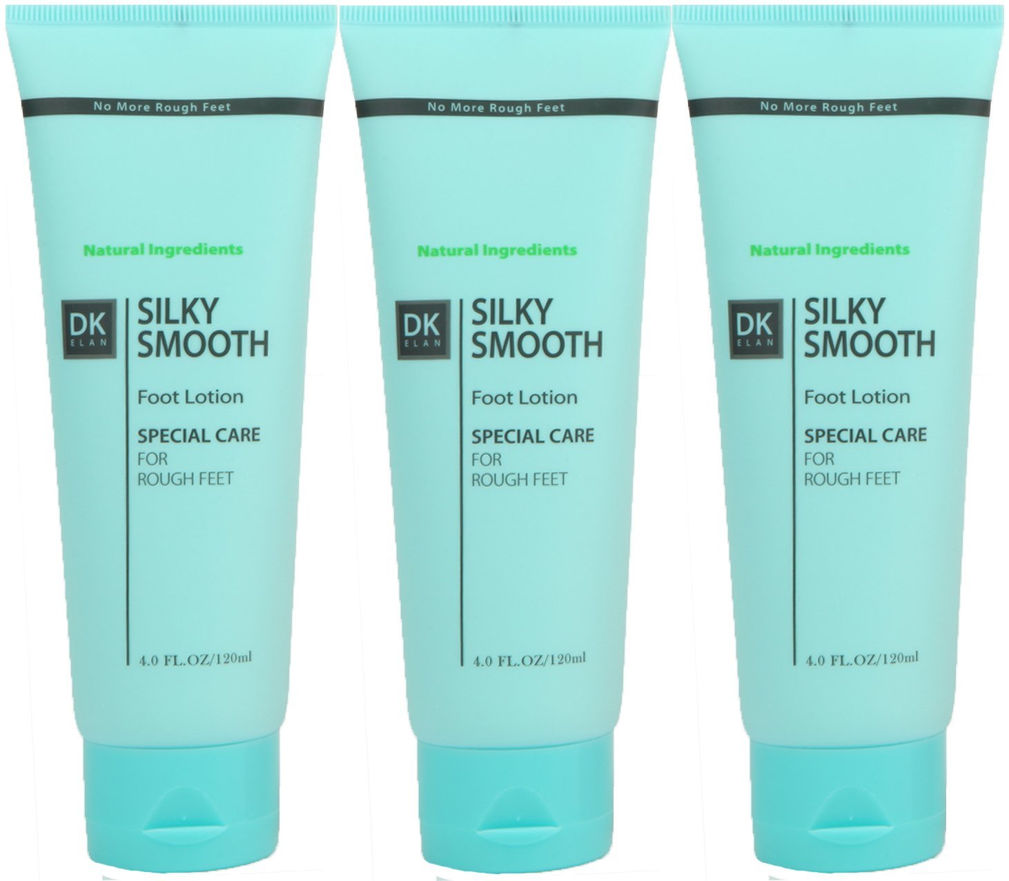 Foot Lotion (Pack of 3) – New natural moisturizer for dry, rough, cracked feet & heels