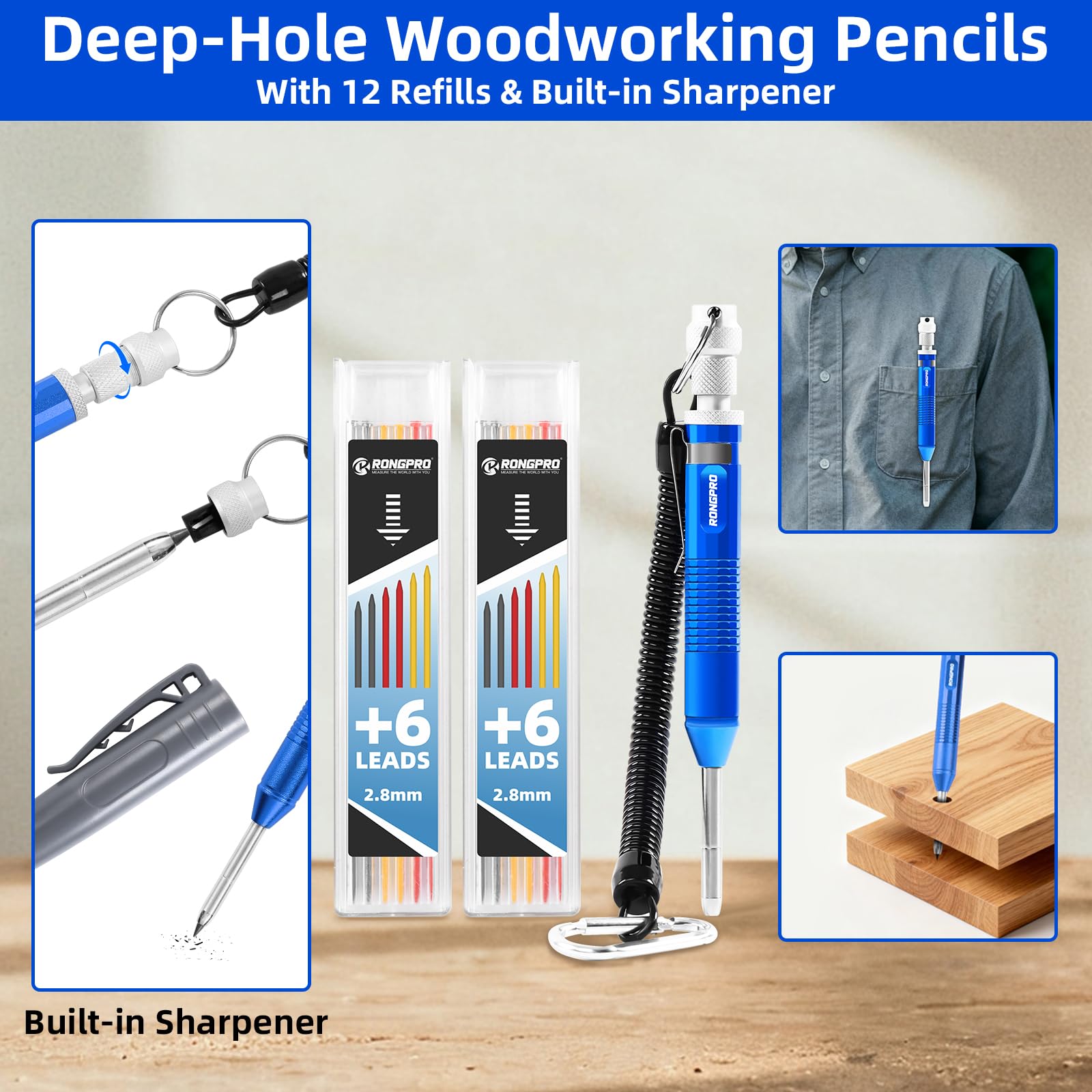 Viga cuadrada de 7 pulgadas con vial de nivel iluminado, regla triangular de aluminio multiusos resistente con lápiz de carpintero para carpintería y bricolaje en el hogar