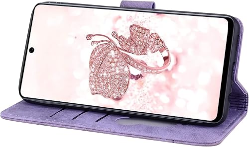Miniatura 4 de Funda con tapa para Samsung Galaxy A53 5G, funda de piel sintética con cierre magnético de alta calidad con función de soporte de cartera abatible