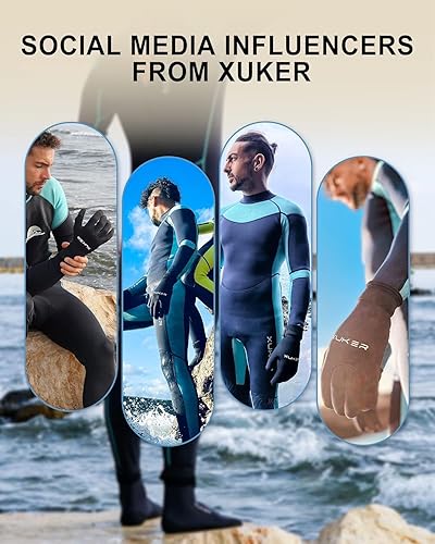 Miniatura 9 de XUKER Calcetines de agua de neopreno de 0.118 in, calcetines de voleibol de playa a prueba de arena, zapatos de agua, botas de buceo para deportes