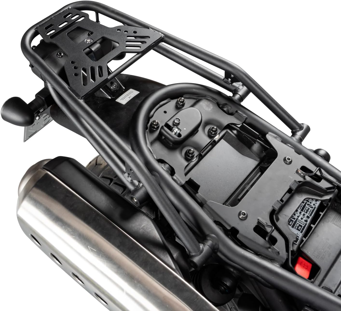 Motorcycle Rear Luggage Racks Cargo Carrier Shelf for H-onda CL 250 300 500 CL250 CL300 CL500 2023 2024 Carrier Top Case Bracket Extender Passenger Grab Bar Seat Side Hand Rail Tail Rack