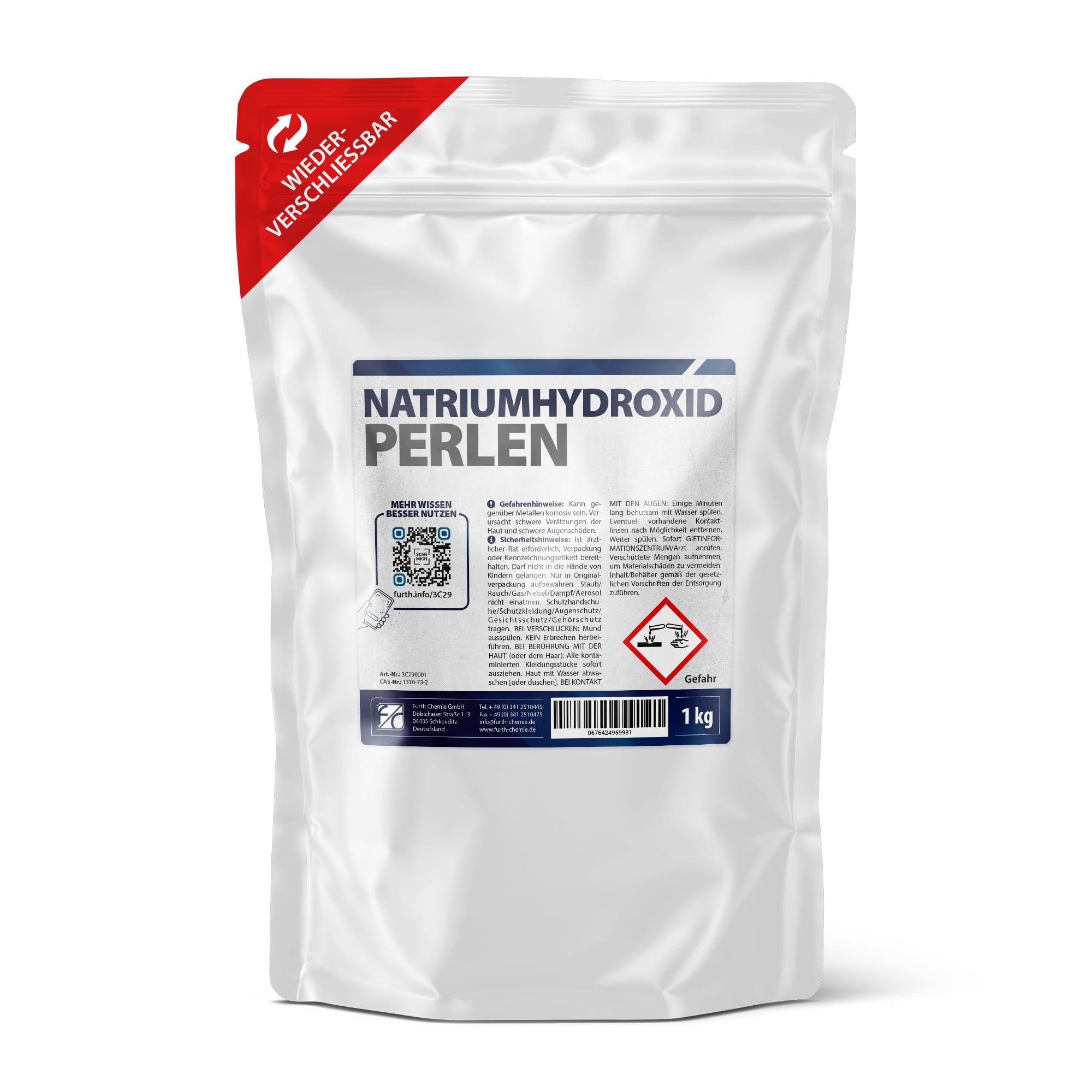 aufbewahrung von natrium Natriumhydroxid 1 kg Perlen – Ätznatron, NaOH >99%, Seifenherstellung | Kernseife und Flüssigseife selbst herstellen | Natronlauge ansetzen | Rohrreinigung