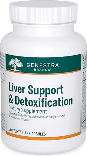 Genestra Brands Apoyo hepático y desintoxicación | Apoya la función hepática saludable y la desintoxicación | 60 cápsulas