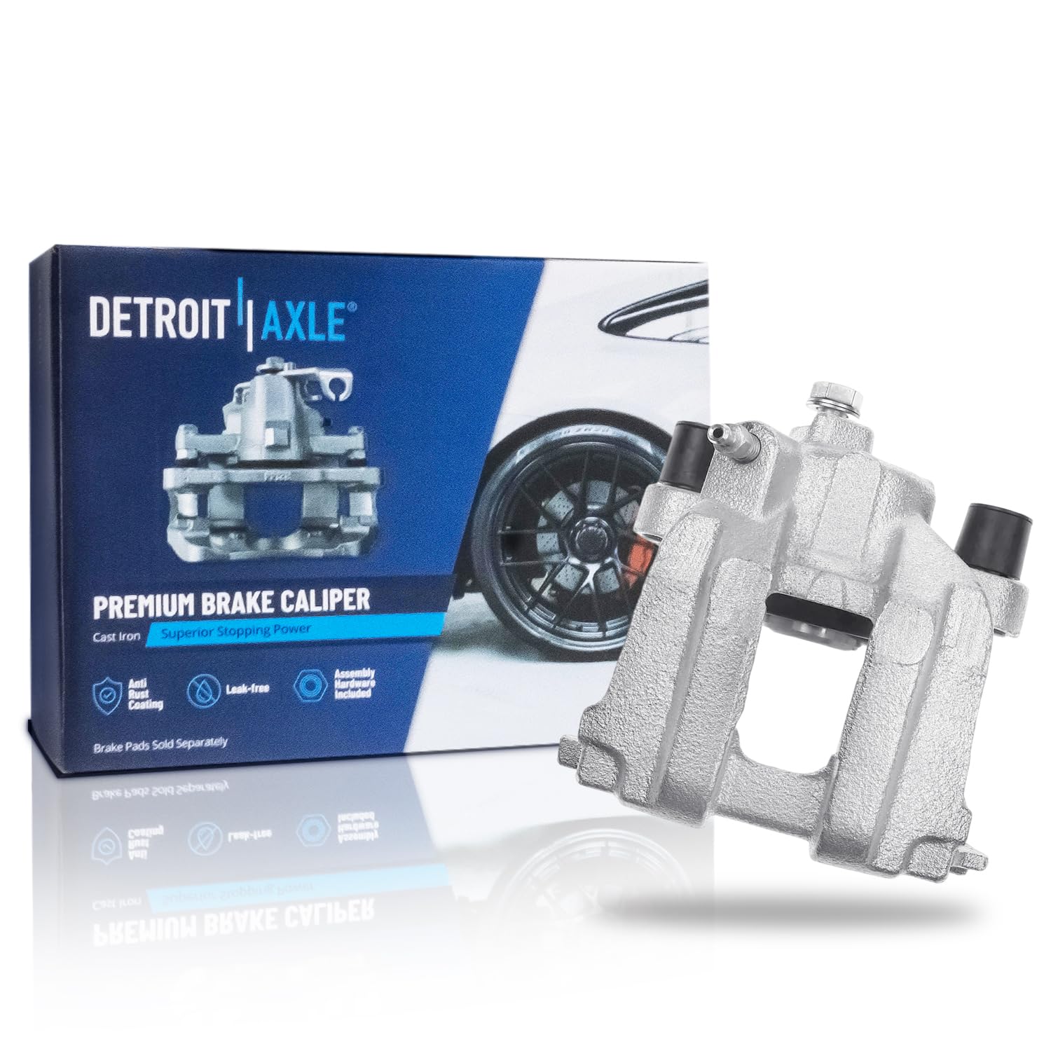 Detroit Axle - Rear Left Brake Caliper for 2005-2008 Ford Escape