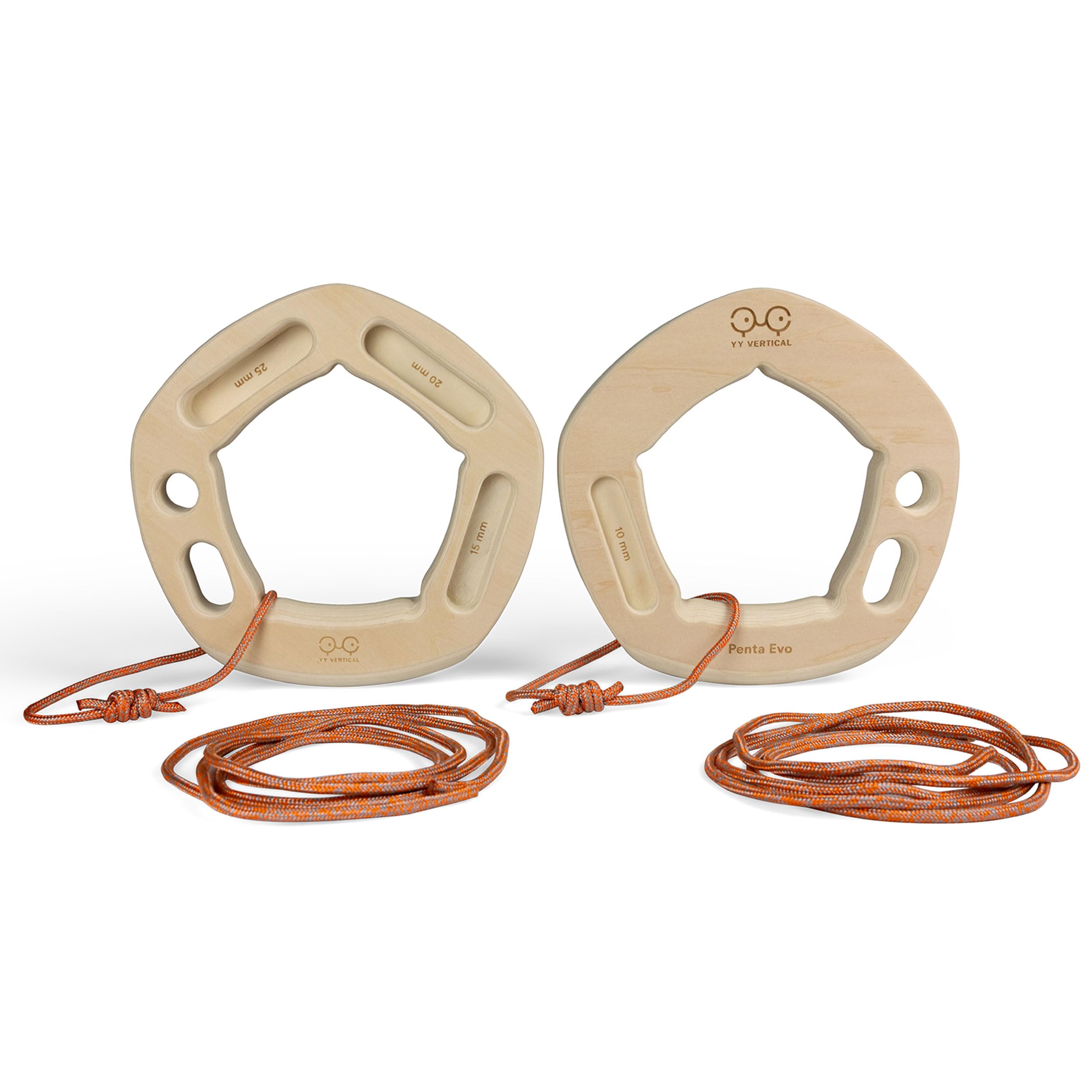 YY Vertical - Der Original Penta Evo Kletterhalter hält in Holz für Klettern, ideal für Heimtraining, passt sich der Klimmzugstange an, stärkt Ihre Finger