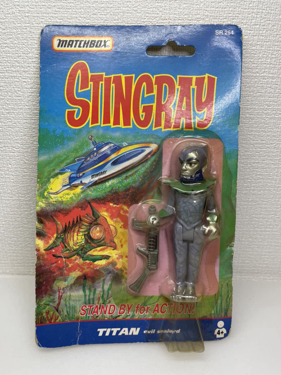 Amazon.co.jp: レア超 マッチボックス MATCHBOX STINGRAY TITAN - Evil