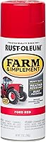 Vista 47 de Rust-Oleum Farm & Implement 280176 - Pintura esmaltada, galón, naranja (Allis Chalmers Orange)