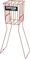 Gamma Sports Tennis Ball Hopper - 75 Capacity Durable Weatherproof Basket for Tennis & Pickleball, Easy Pick Up, Carry & Storage