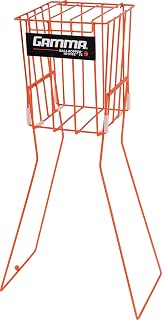 Gamma Sports Tennis Ball Hopper - 75 Capacity Durable Weatherproof Basket for Tennis & Pickleball, Easy Pick Up, Carry & Storage