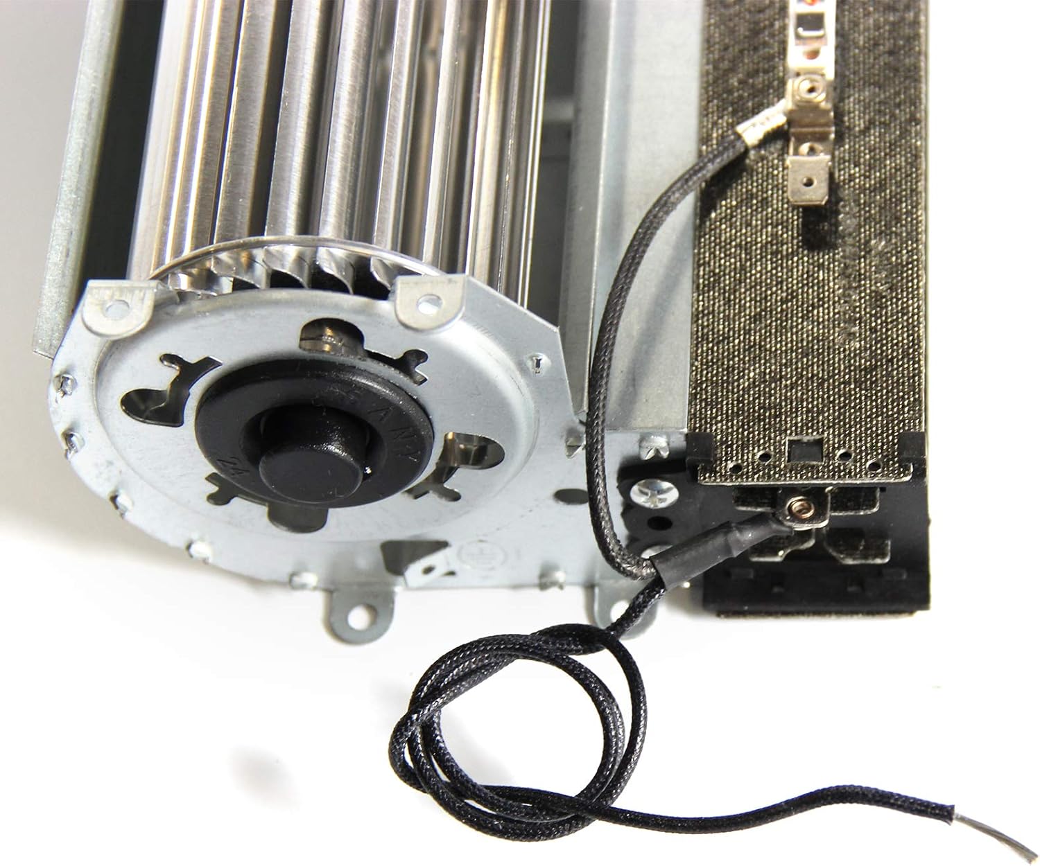 Replacement Fireplace Fan Blower with Heating Element for Twin Star Electric Fireplace and Other Wood/Gas Burning Stove or Fireplace