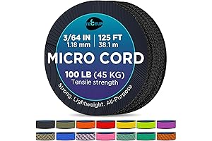 TECEUM Micro Paracord: Ultra-Thin & Durable Braided Cord for Versatile Applications