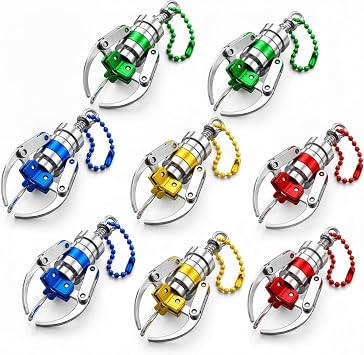 8 Pcs Mini Claw Machine Keychains, Claw Grabber Fidget Toys for Adult