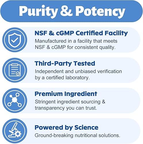 Miniatura 5 de Suplemento complejo de magnesio 5 en 1 con vitamina B6, suplemento de magnesio de mayor absorción, para sueño, nervios y salud cardíaca, huesos,