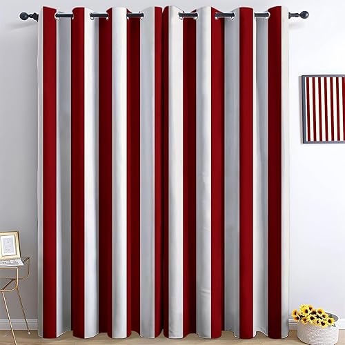 Miniatura 10 de 42" W x 63" L 2 Panel Grommet Room Darkening Window Curtain Drapes, Tan Window Drapes Decor, Retro Musical Note Plant Leaves Print Curtains for Tan