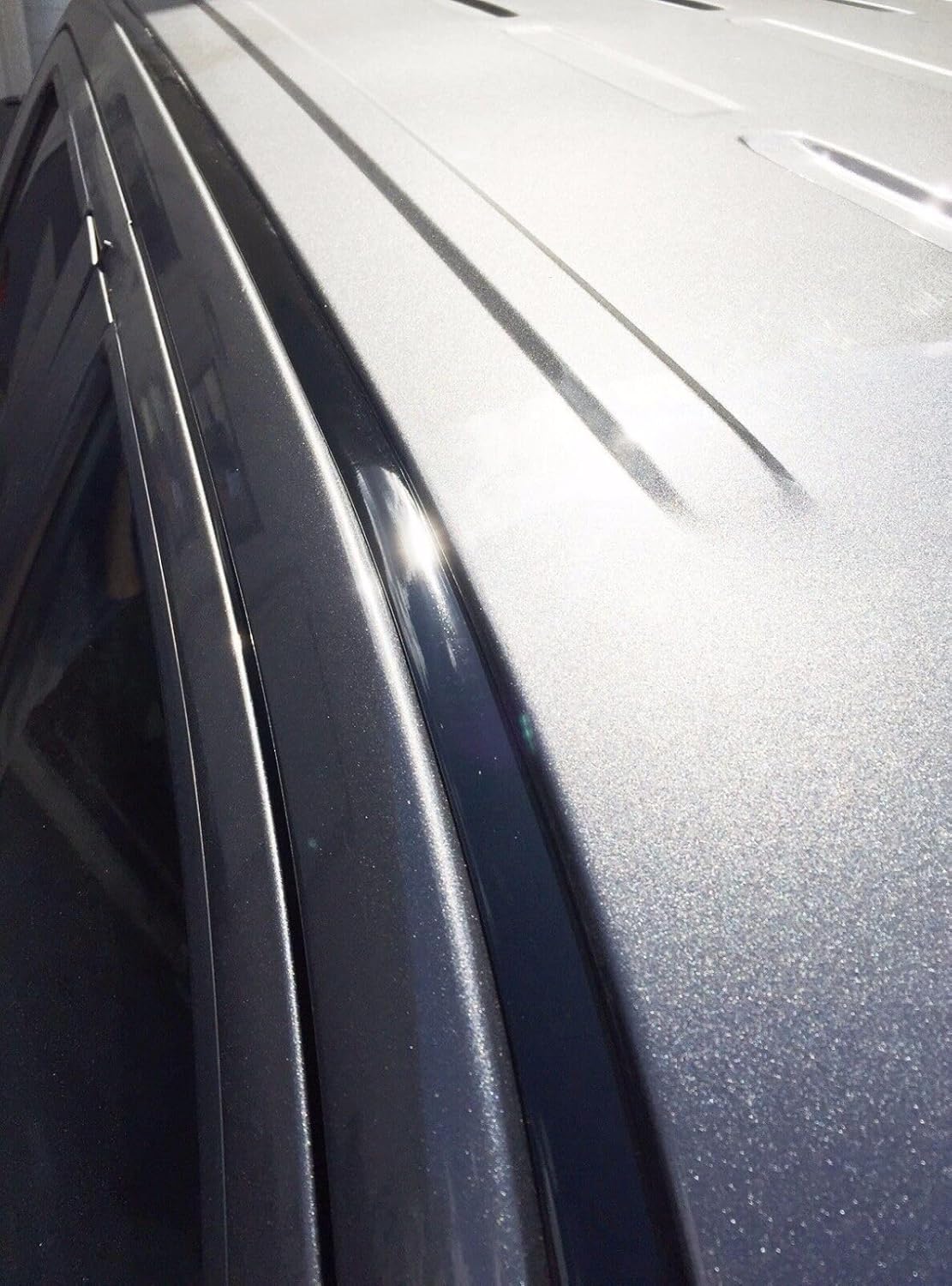 Automotive Authority LLC Black Roof Trim Molding Kit For 2015-2020 Ford F-150 2016 2017 2018 2019