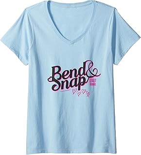 Womens Legally Blonde Bend & Snap V-Neck T-Shirt