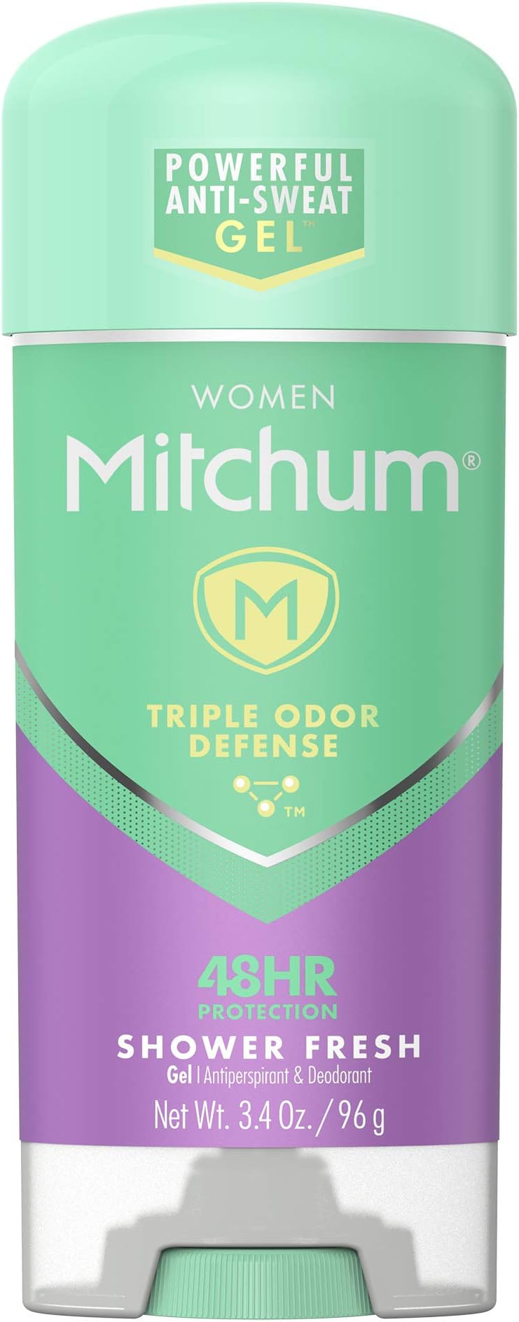 Pack 1 : Women mithcum Advanced Oxygen Stick 48 hour protection Shower fresh, 3.4-Ounce Sticks