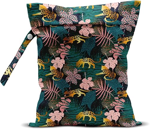 Bolsa húmeda y seca, bolsa húmeda para traje de baño, viajes, playa, piscina, pañales, ropa sucia de gimnasio, bolsa de maquillaje, accesorios de