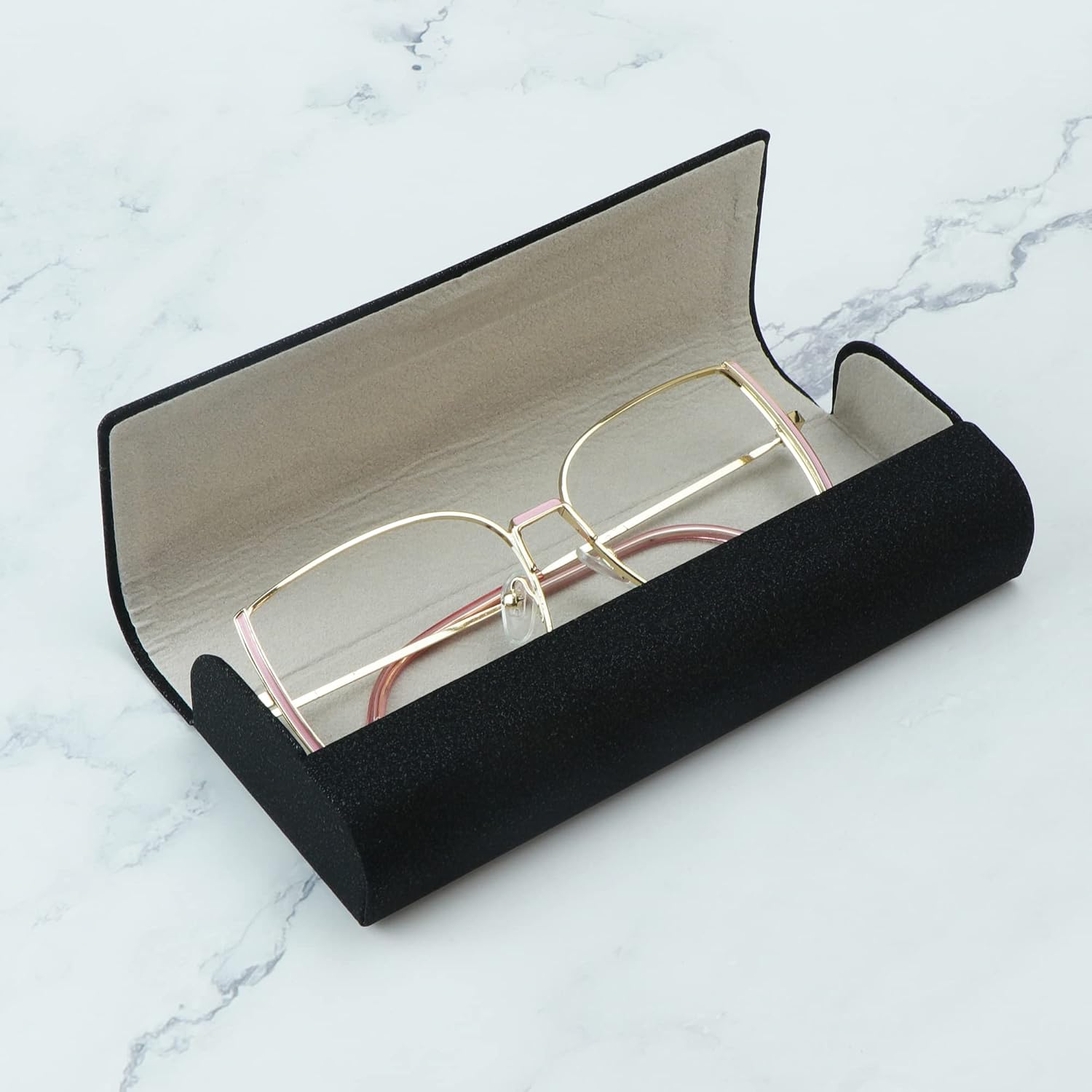 YEIN 4 Pack Eyeglasses Case Portable Eyeglasses Bag for Reading Glasses Spectacles & Small Sunglasses