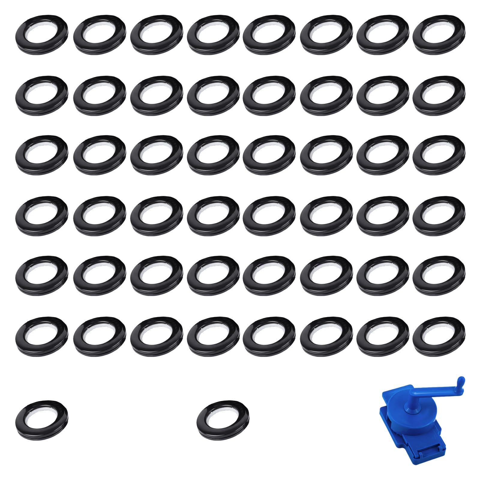 Œillets pour rideaux hauts de gamme de 4,5 cm et perforateur de précision
