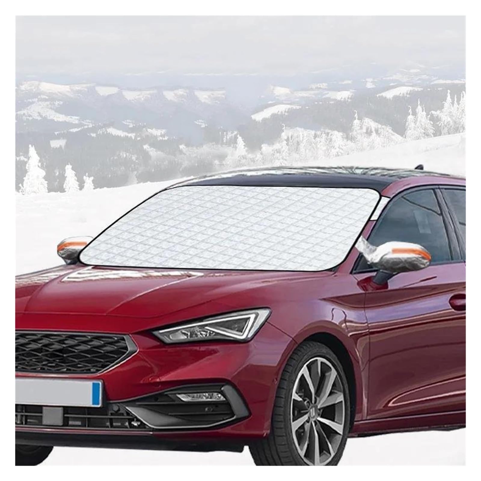 Couverture protection pare brise hiver robuste pour Leon Mk2 1p - 6