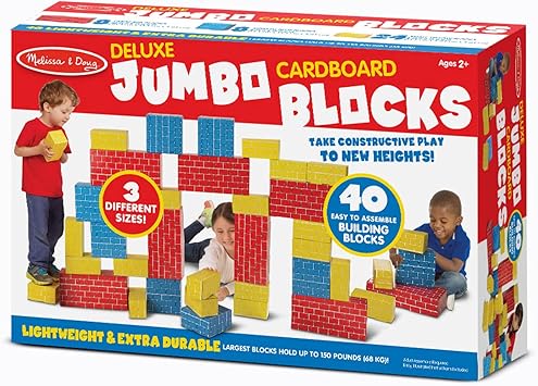 Thick Cardboard Building Blocks 